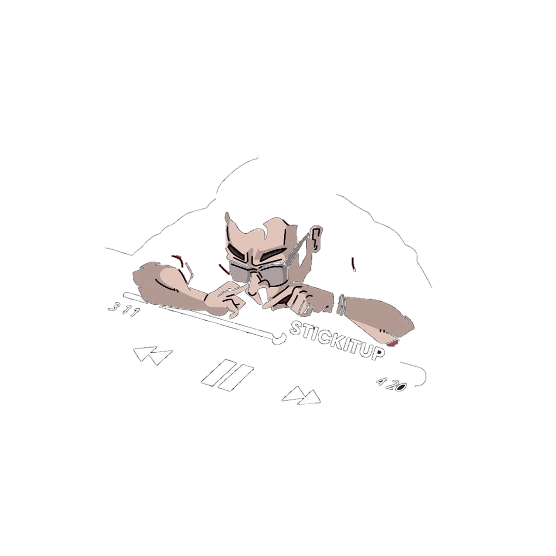 4:20 Music Sticker
